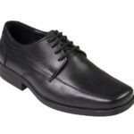 Zapato de Cuero Eddie Pasador Color Negro