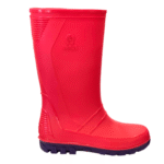 Botas Hule Niña Para Lluvia Color Fucsia