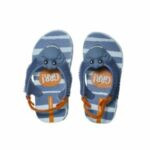Sandalia Niño Con Elástico Color Azul