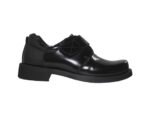 Zapatos de Cuero Fabian Pega Pega Color Negro - Imagen 3