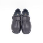 Zapato de Cuero Liam Pega Pega Color Negro - Imagen 4