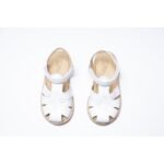 Sandalia de Cuero Briana Color Blanco - Imagen 2