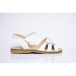 Sandalia de Cuero Greta Color Blanco