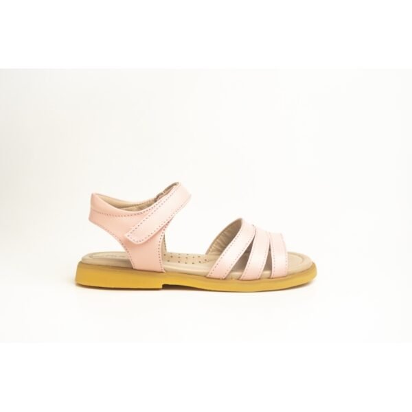 Sandalia Cuero Emilia Color Rosa