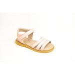 Sandalia Cuero Emilia Color Rosa - Imagen 5