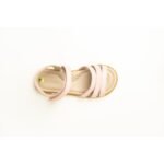 Sandalia Cuero Emilia Color Rosa - Imagen 3