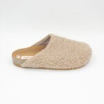 Pantuflas Zuecos Wooly Color Beige