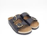 Sandalias California Unisex Color Negro - Imagen 2
