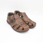 Sandalia Cuero Leandro Color Toffe - Imagen 2