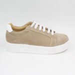Zapatillas de Cuero Melissa Color Arena - Imagen 2