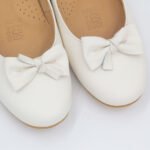 Ballerina Primera Comunión Giana Cuero Hueso - Imagen 3