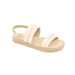 Sandalias de Cuero Jessica Color Nude - Imagen 2