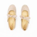 Ballerina de Gamuza Marita Olivia Color Arena - Imagen 3
