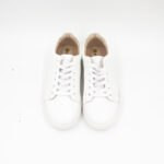 Zapatillas de Cuero Oriana Color Blanco - Imagen 4