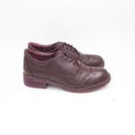 Zapato Oxford Color Guinda - Imagen 3
