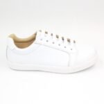 Zapatillas de Cuero Oriana Color Blanco