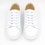 Zapatillas de Cuero Oriana Color Blanco - Imagen 3