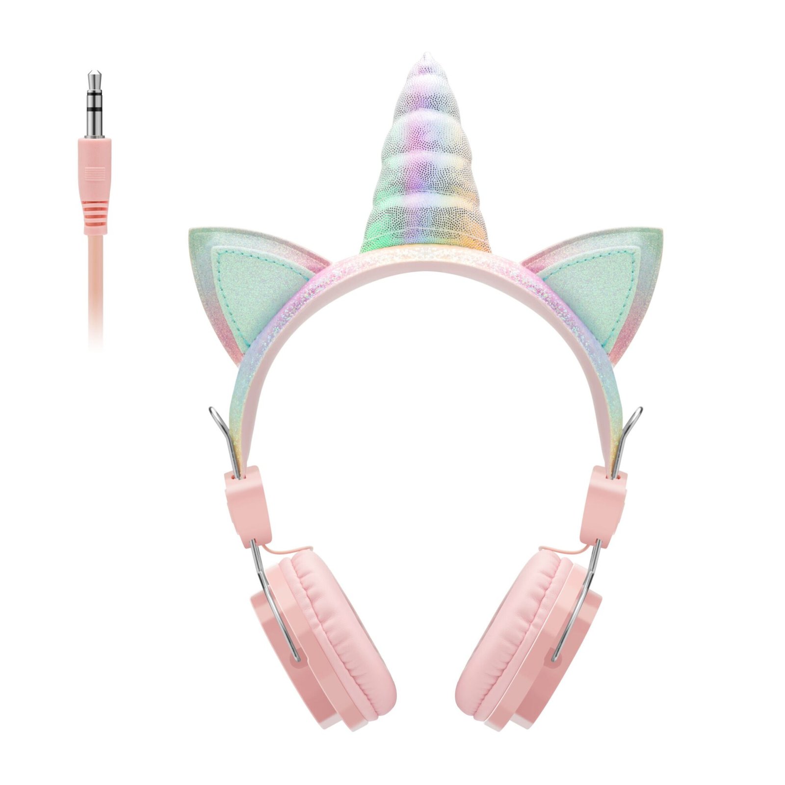Audífono de Unicornio con Micrófono Rosa i2Go - Imagen 1