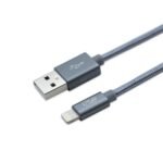 Cable Lightning - USB   2 metros Color Gris  i2Go - Imagen 2