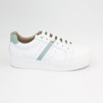 Zapatillas de Cuero Ashley Color Blanco