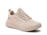 Zapatilla Skechers Mujer Bobs Squad Chaos - Face off NUDE