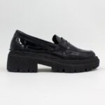 Loafers Mafe de Cuero Charol Color Negro - Imagen 2