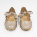 Ballerina de Cuero Marita Olivia Color Rosa Metálico - Imagen 4