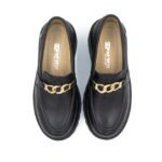 Loafers Xime de Cuero Color Negro - Imagen 4