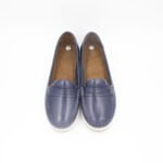 Mocasín Antonia de Cuero Color Azul - Imagen 4