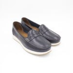 Mocasín Antonia de Cuero Color Negro - Imagen 2