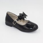 Ballerina Cuero Charol Diana Color Negro