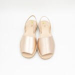 Menorquinas Mujer Color Rosa Metálico - Imagen 4