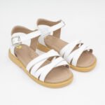 Sandalia Cuero Marina Color Blanco - Imagen 3