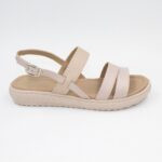 Sandalias de Cuero Victoria-2301 Color Nude - Imagen 2