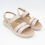 Sandalias de Cuero Victoria-2301 Color Nude - Imagen 3