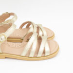 Sandalia Cuero Marina Color Dorado - Imagen 3