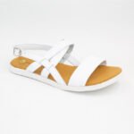 Sandalias de Cuero Madeline Color Blanco