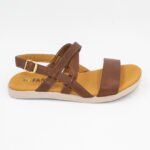 Sandalias de Cuero Madeline Color Cobre - Imagen 2