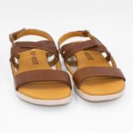 Sandalias de Cuero Madeline Color Cobre - Imagen 3