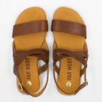 Sandalias de Cuero Madeline Color Cobre - Imagen 4