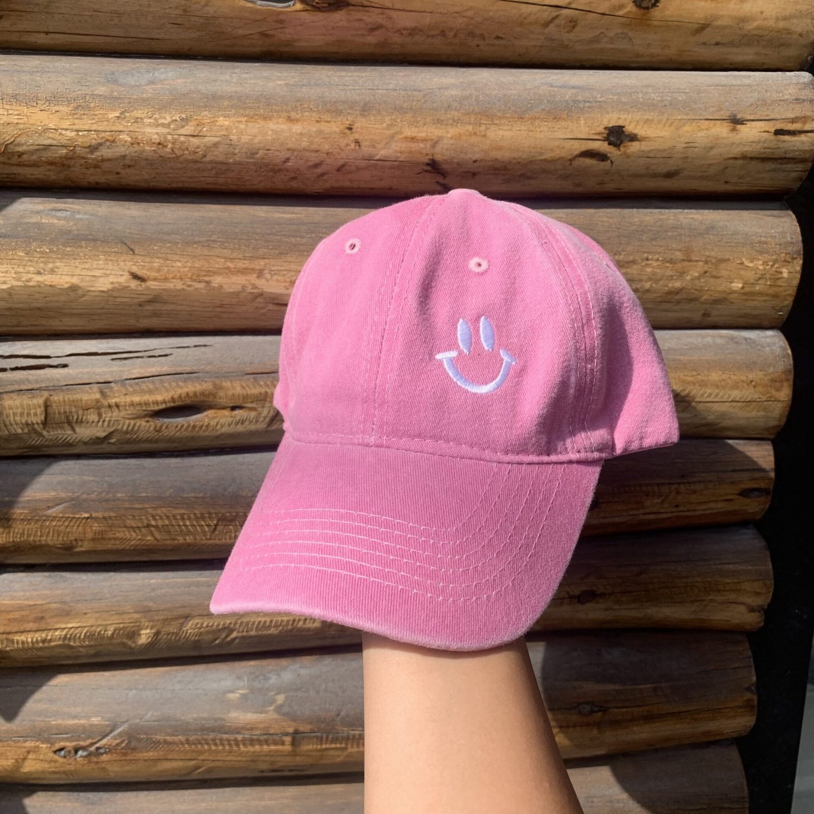 Gorra Far West Smile Color Rosado - Imagen 2