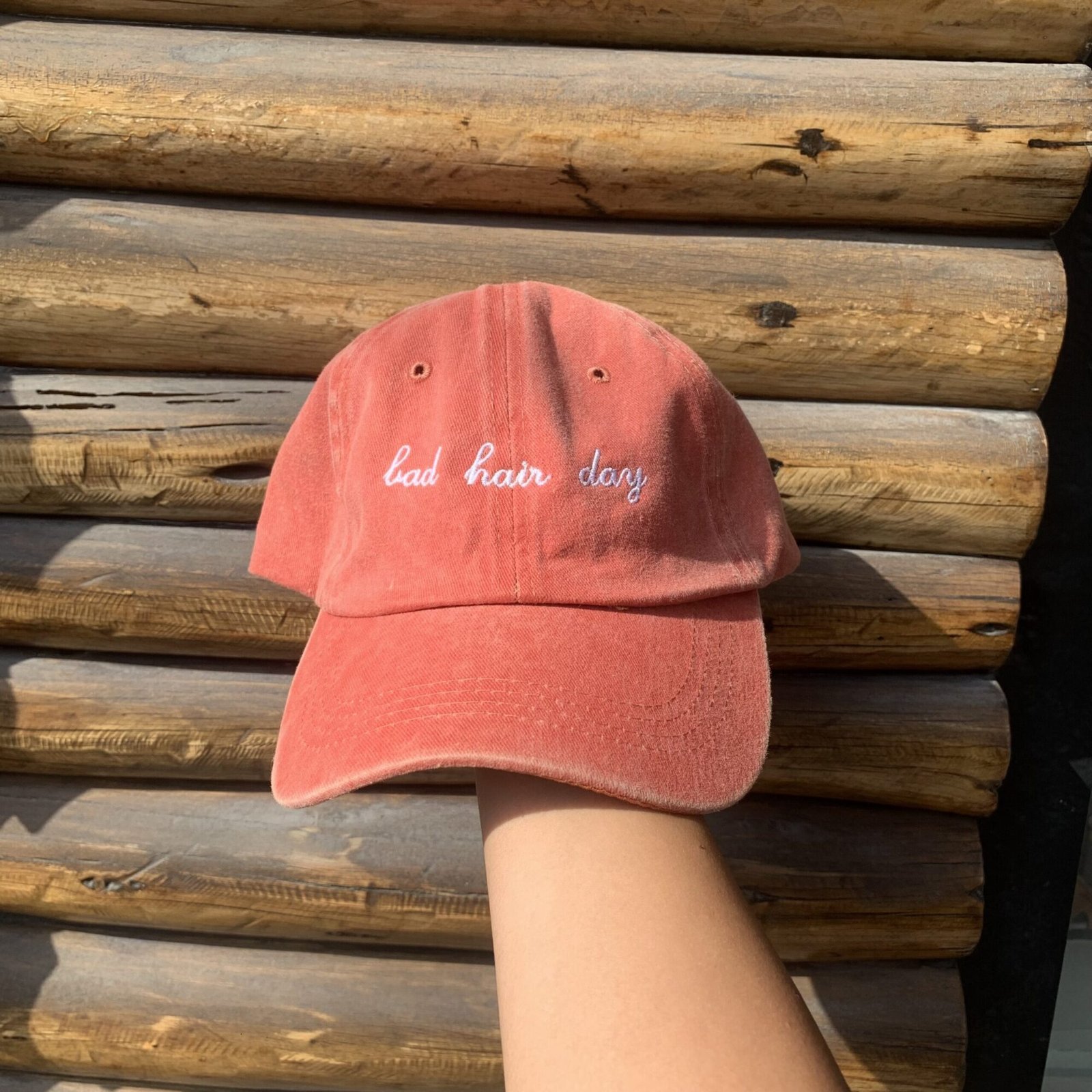 Gorra Far West Bad Hair Day Color Naranja - Imagen 1