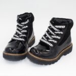 Botines de Cuero Charol Lara Color Negro - Imagen 3