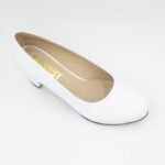 Zapatos de cuero Taco 5 Madison Color Blanco - Imagen 2