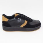 Zapatillas Smash Pasador Color Negro/Mostaza Far West - Imagen 2