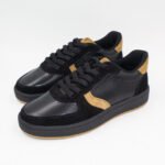Zapatillas Smash Pasador Color Negro/Mostaza Far West - Imagen 4