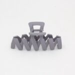 Gancho Clip Zigzag Color Gris Bambamania