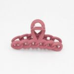 Gancho Clip Cadena Color Palo Rosa Bambamania