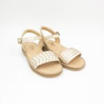 Sandalia de Cuero Moana Color Dorado - Imagen 2