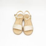 Sandalia de Cuero Moana Color Dorado - Imagen 4